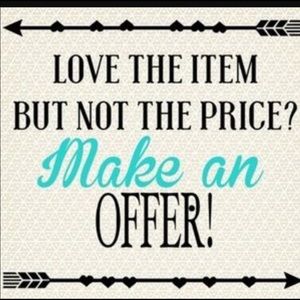 All reasonable offers considered! ❤️🙂